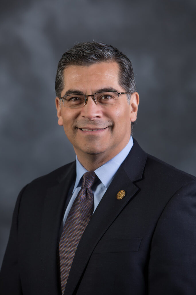 Official portrait of California Attorney General Xavier Becerra.