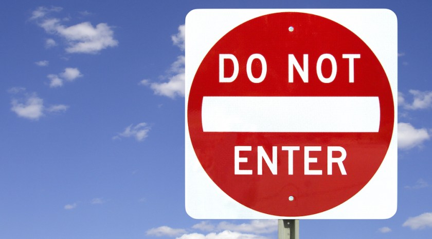 Do-not-enter