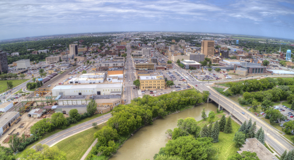 Fargo is a the largest City in North Dakota on the Red River