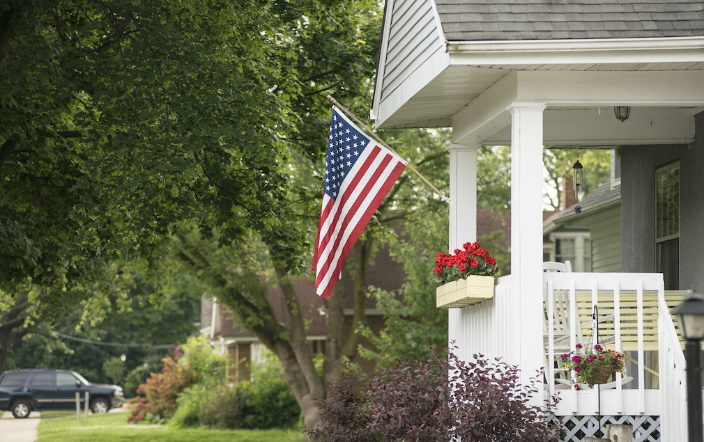 FlagFrontPorch