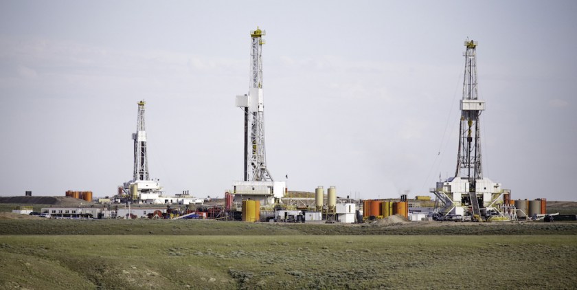 Fracking-wells