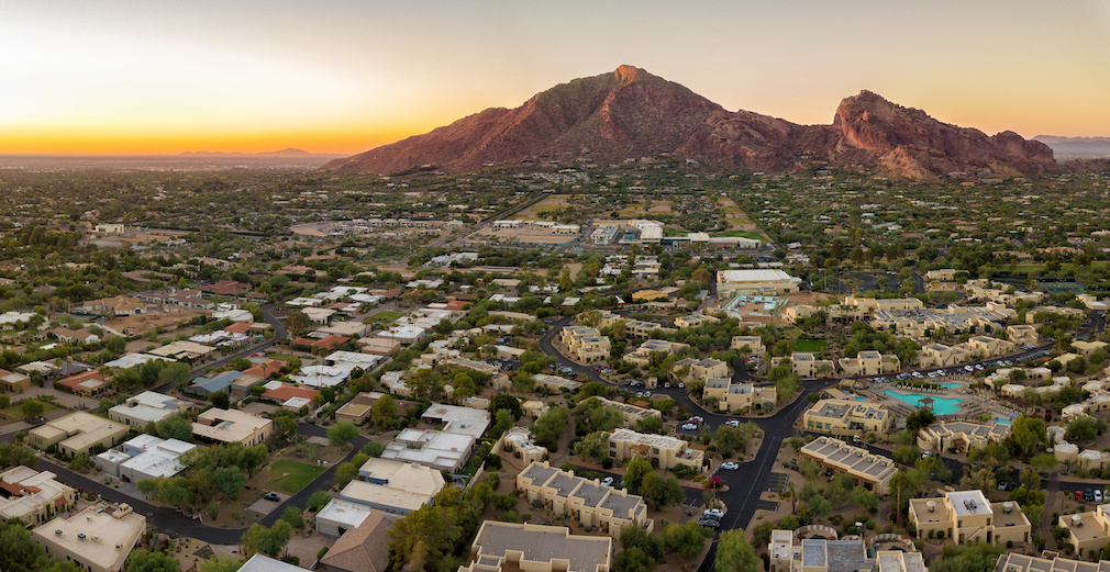 Arizona valley and resorts