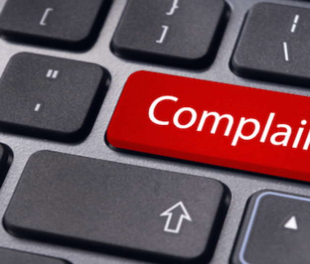 complain