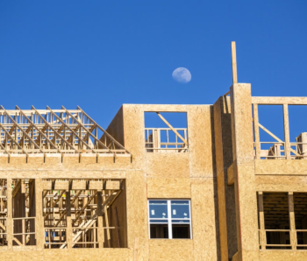 Big house under construction