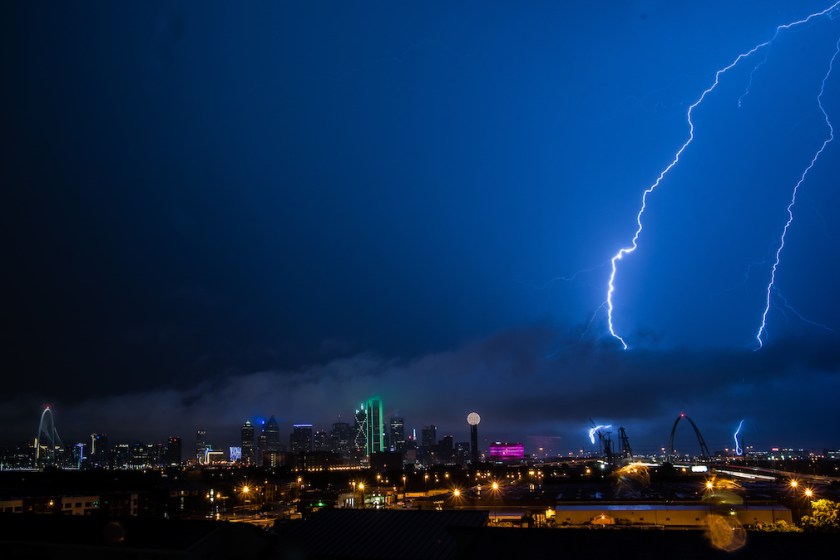 Storm Over Dallas