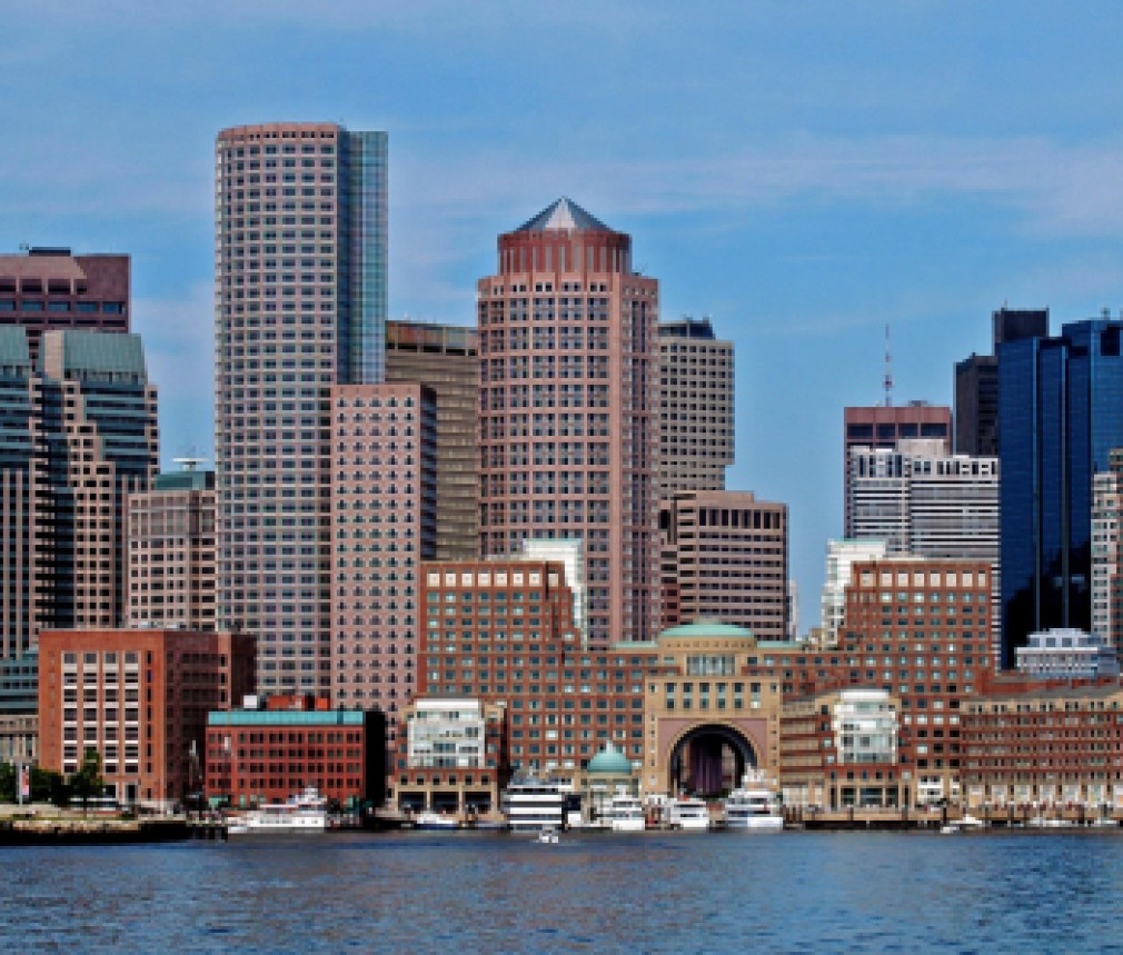 Boston City Skyline