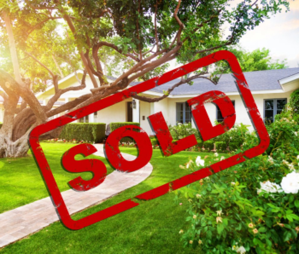 sold sign