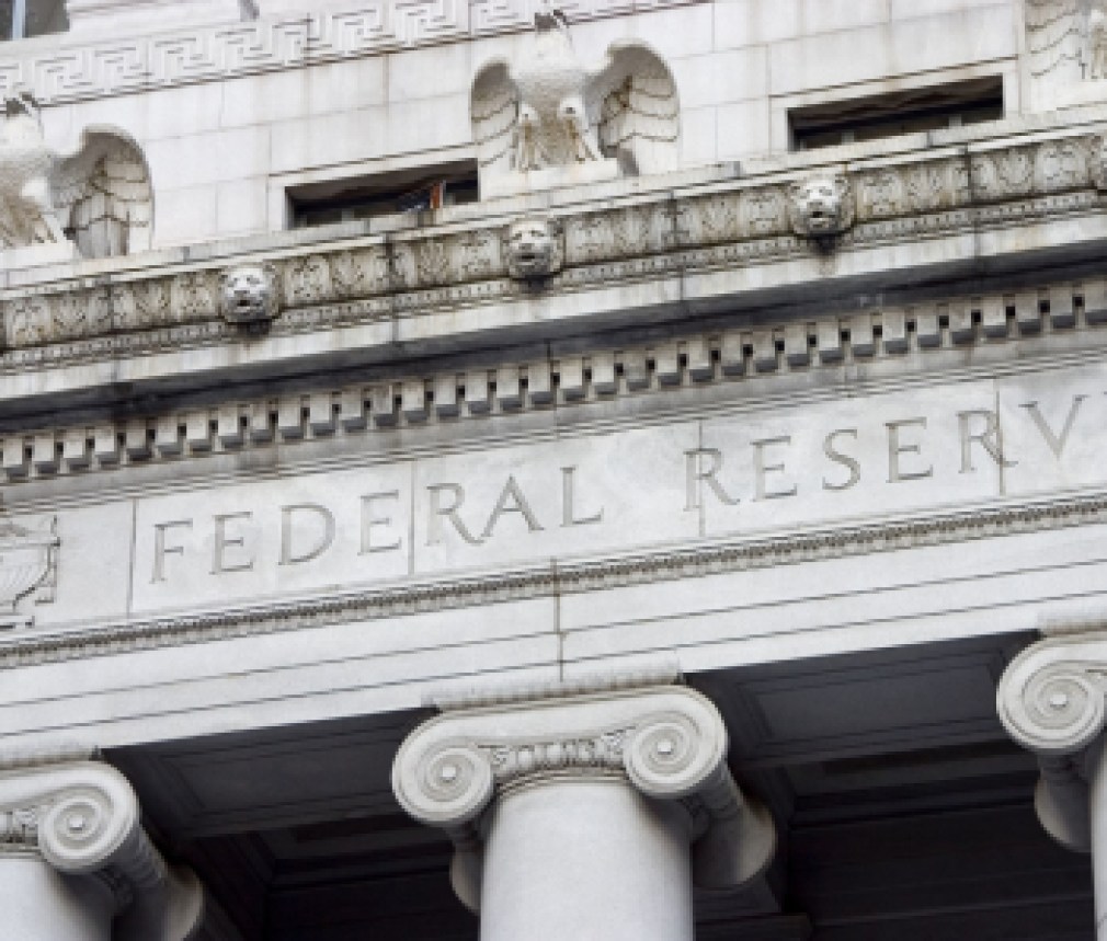 federal reserve facade