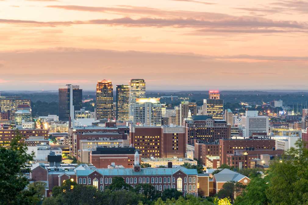 Birmingham, Alabama City Skyline