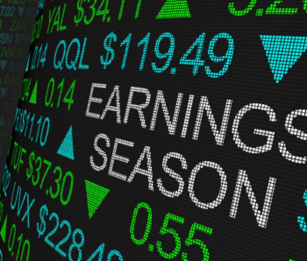 Earnings Season Company Reports Stock Market Ticker Words 3d Illustration