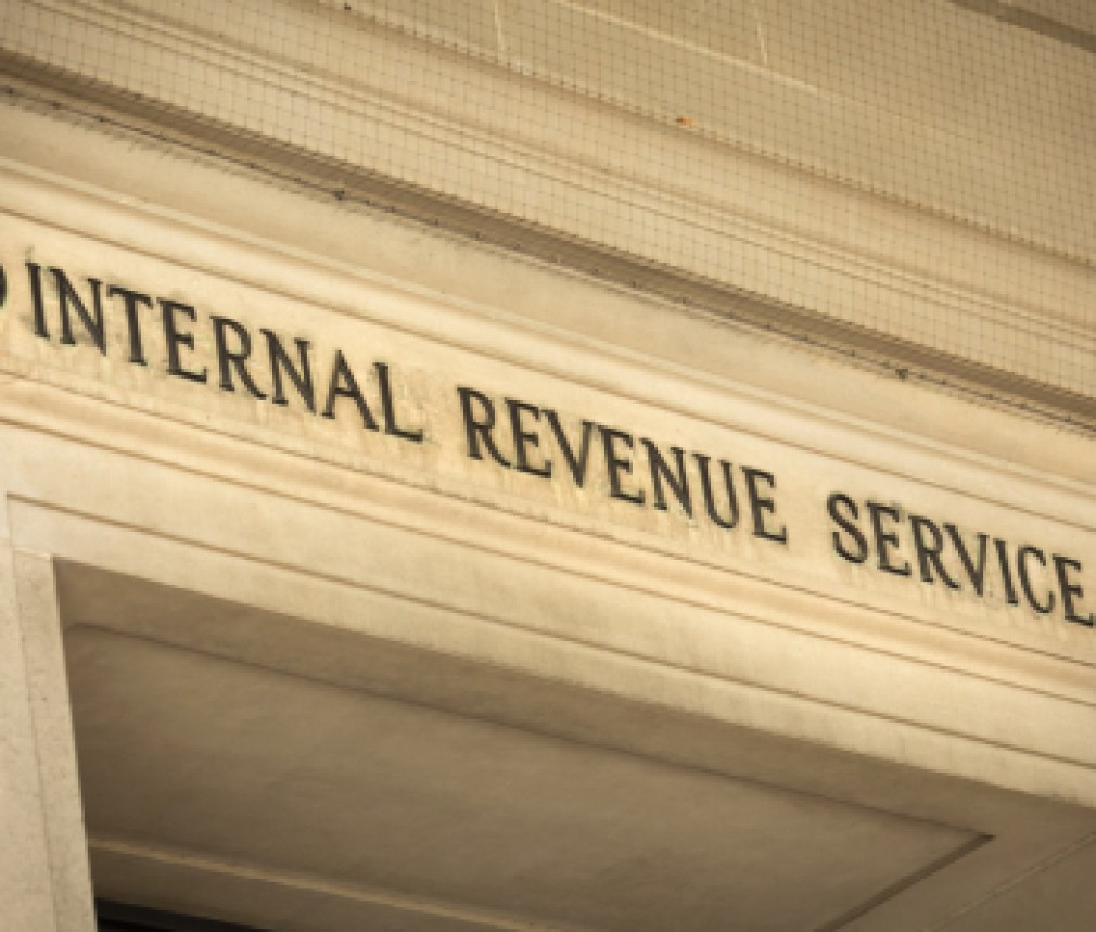 IRS tax building in Washington DC USA
