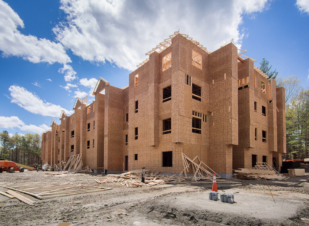 New apartments under construction