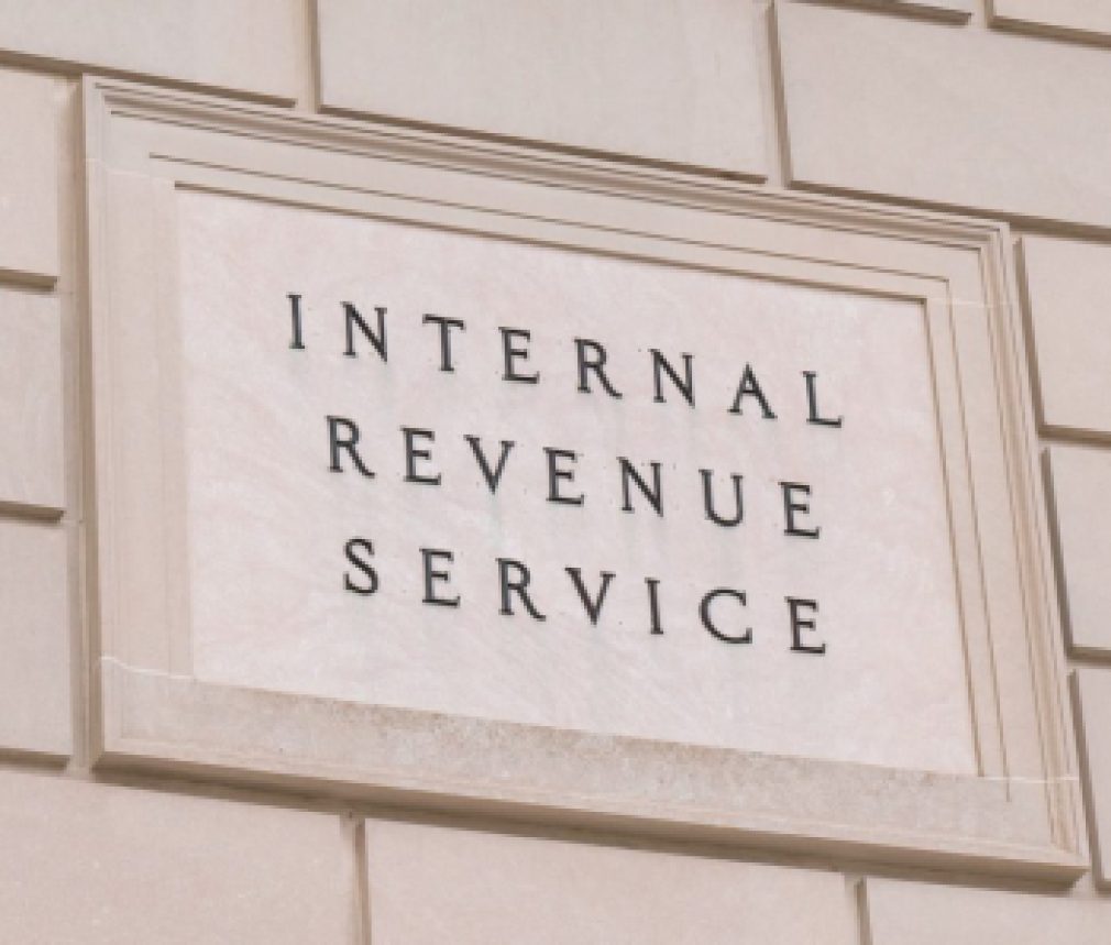 Internal Revenue Serice Sign