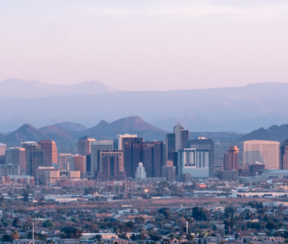 Phoenix Arizona Skyline Panorama