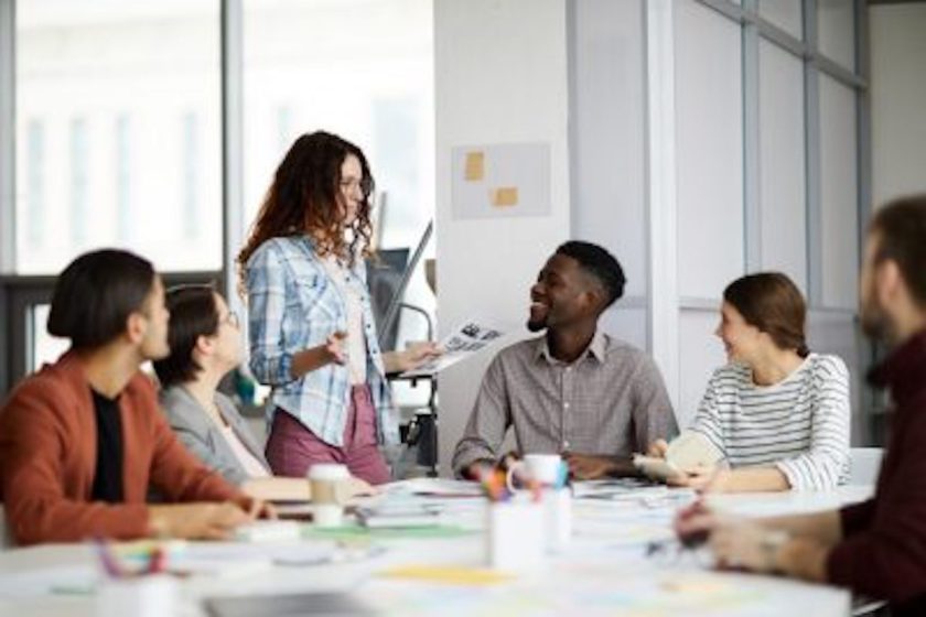 interns, business, meeting, diversity