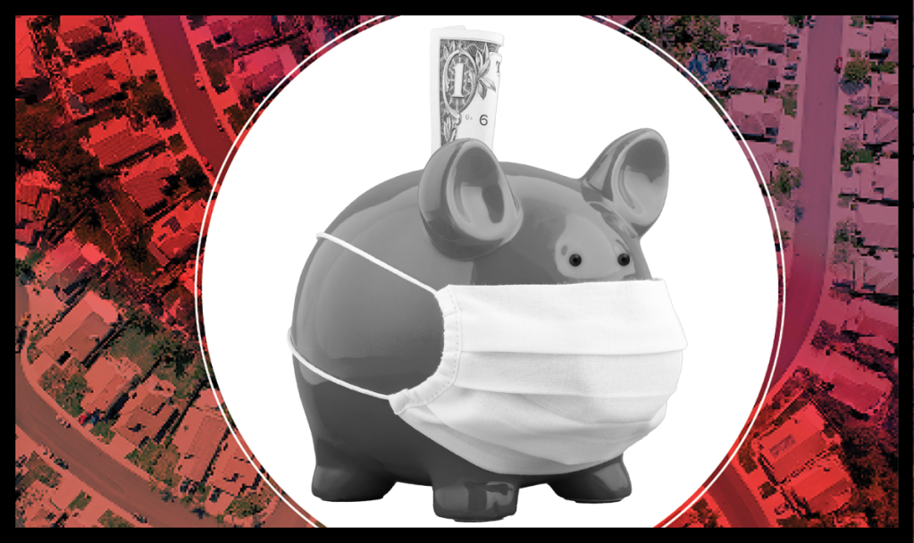 piggy bank - money - mask