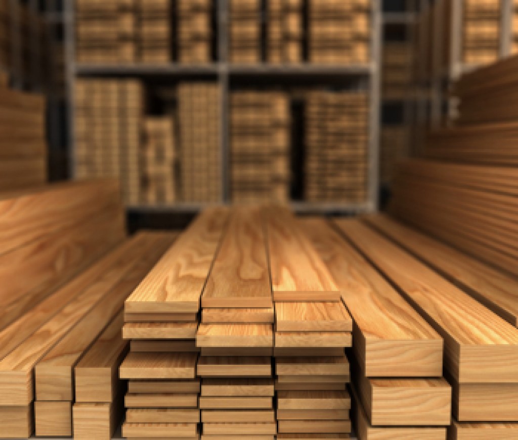 Wood in Warehouse