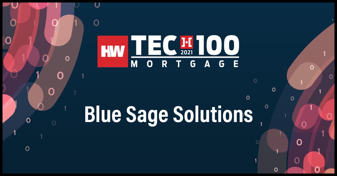 Blue Sage Solutions-2021 Tech100 winners-mortgage