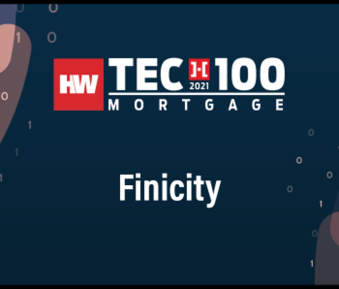 Finicity-2021 Tech100 winners-mortgage