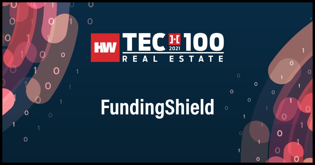 FundingShield-2021 Tech100 winners -Real Estate