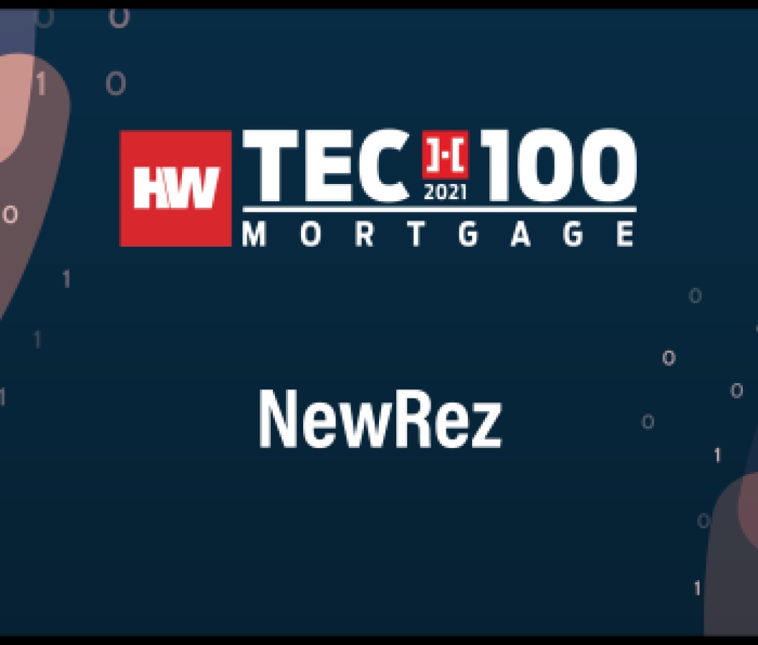 NewRez-2021 Tech100 winners-mortgage