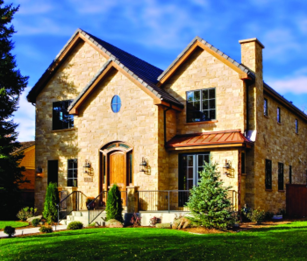 Luxury Home in Morning Light