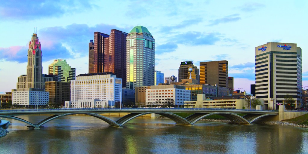 Downtown Columbus Ohio Skyline