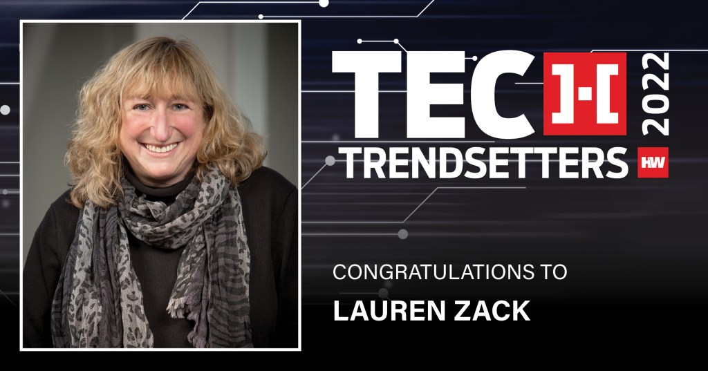 Tech Trendsetters Award Lauren Zack