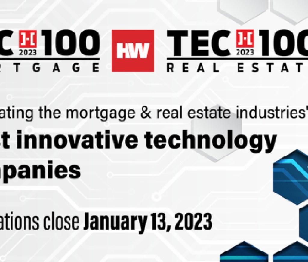 HW TECH100 nomination ad