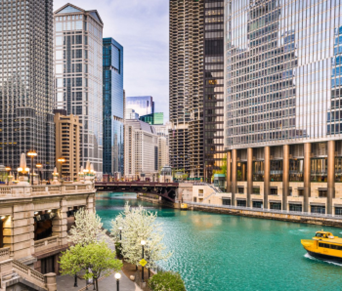 Chicago Illinois skyline