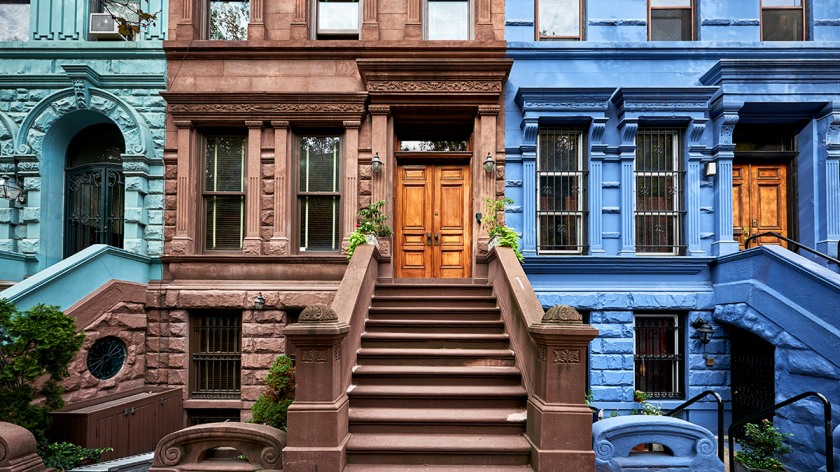 Holiday real estate postcard