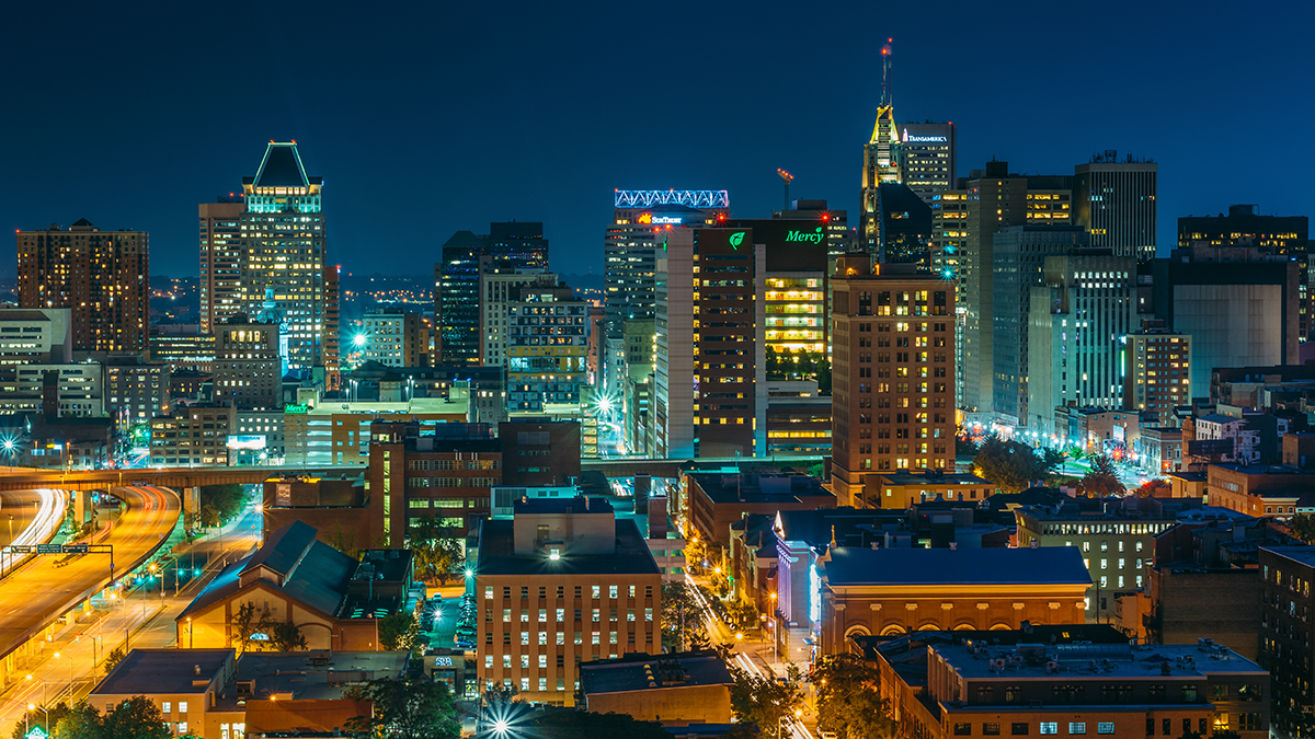 Baltimore, Maryland skyline