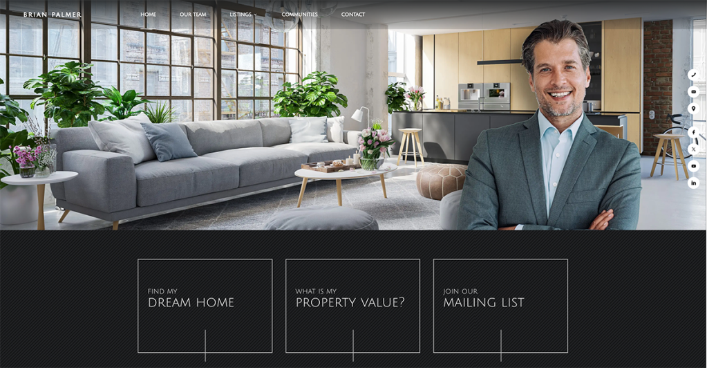 Agent Image sample landing page