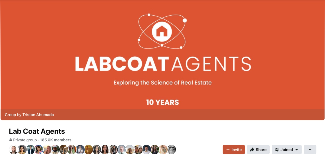 Lab Coat Agents Facebook group cover image