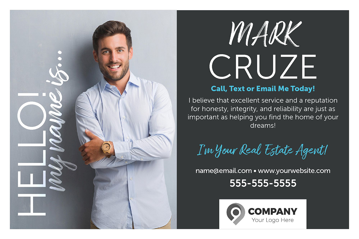 agentannouncementpostcardman