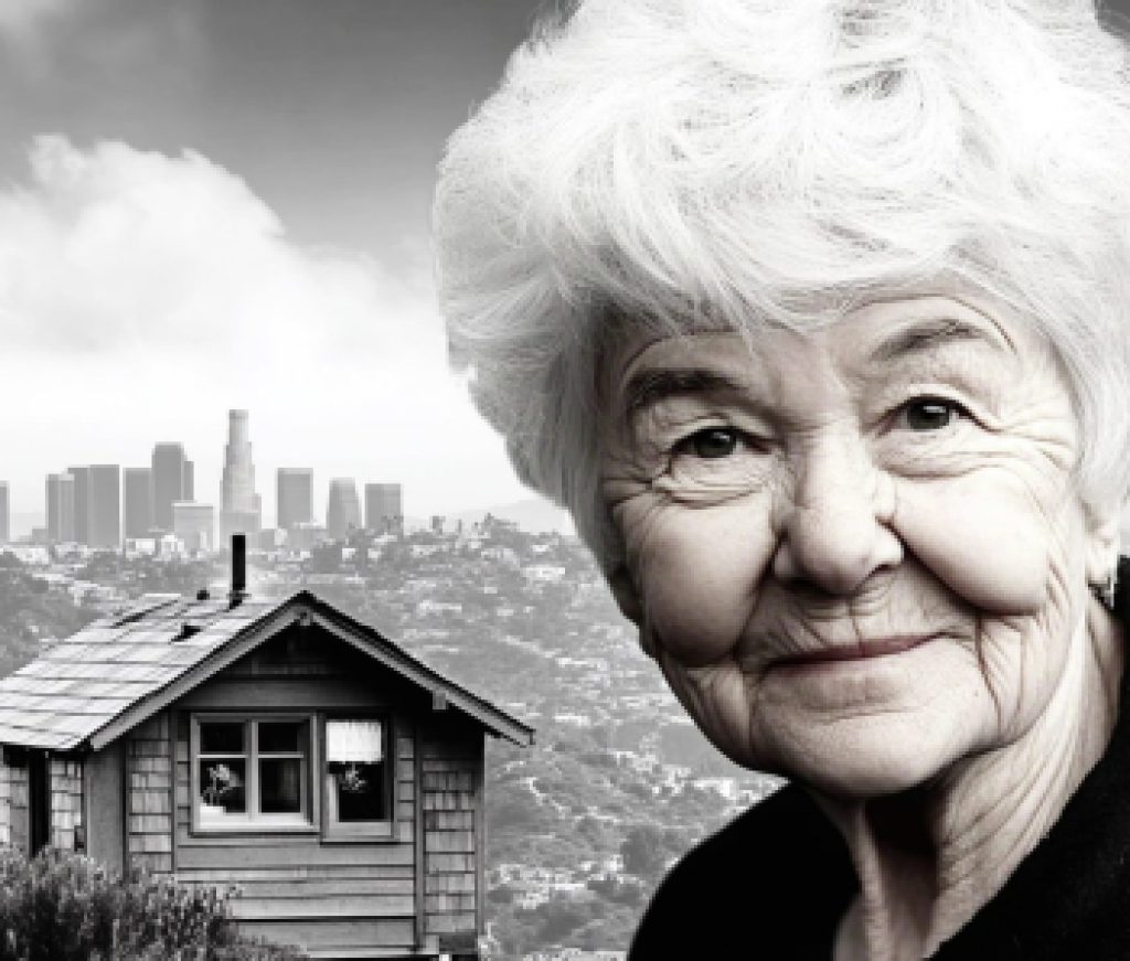 u8582458568_grandmother_and_tiny_house_with_los_angeles_skyli_bf53695c-94fe-420b-8de4-0c63f4f5083a_0