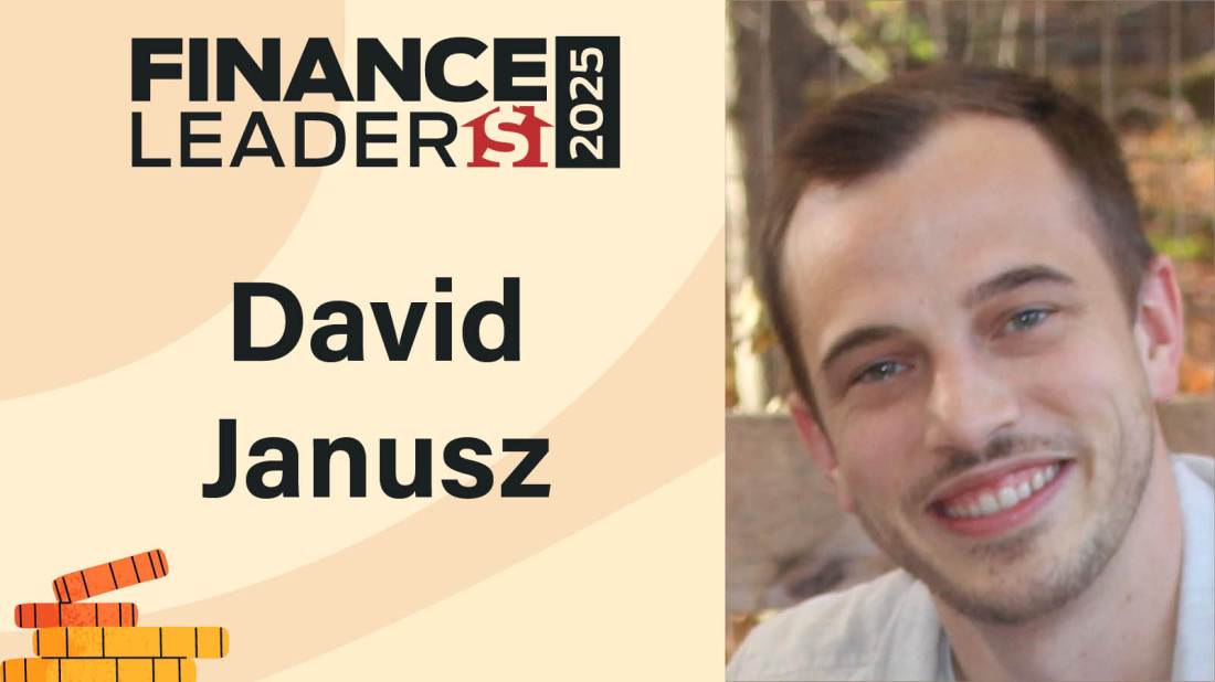Finace Leaders winners 2025 - david janusz