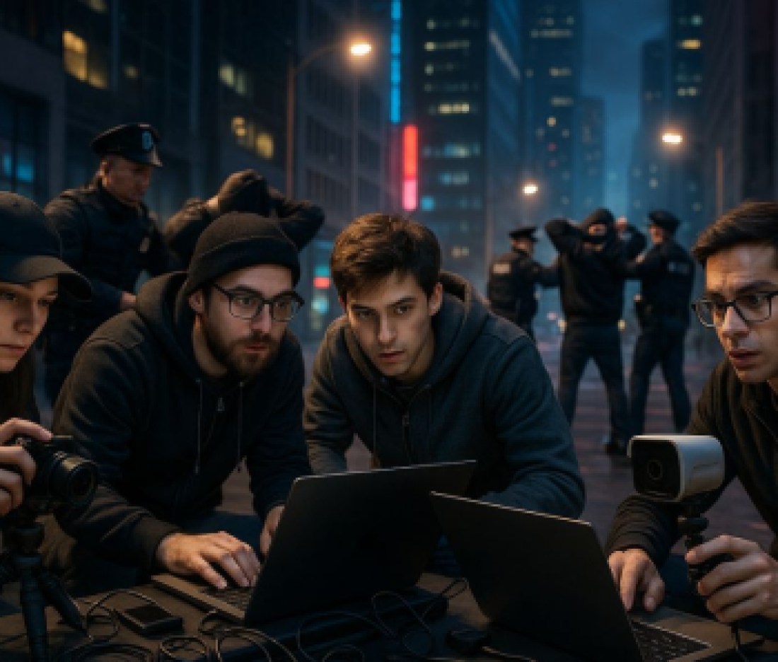 YouTubers set trap for criminal gang