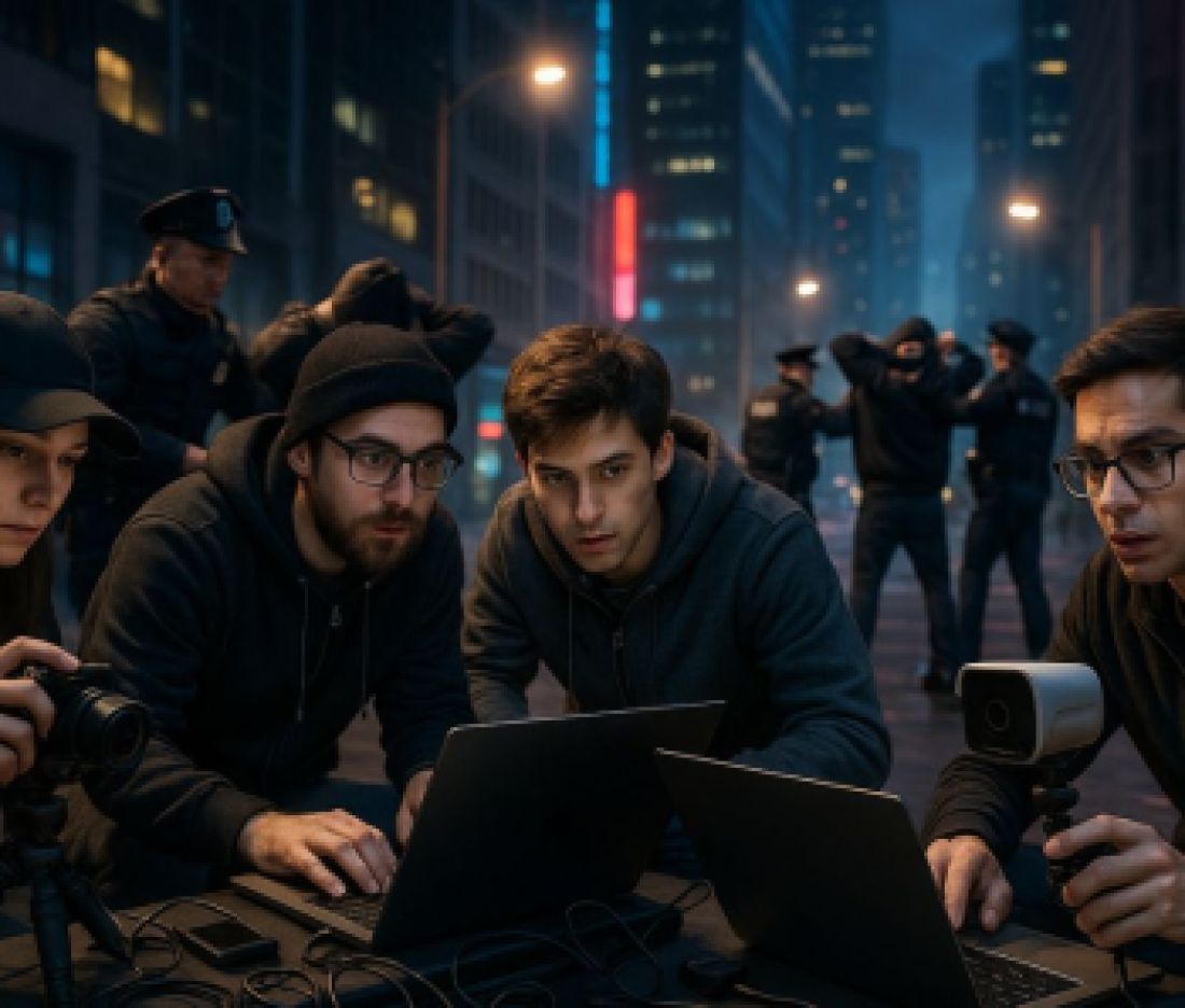 YouTubers set trap for criminal gang