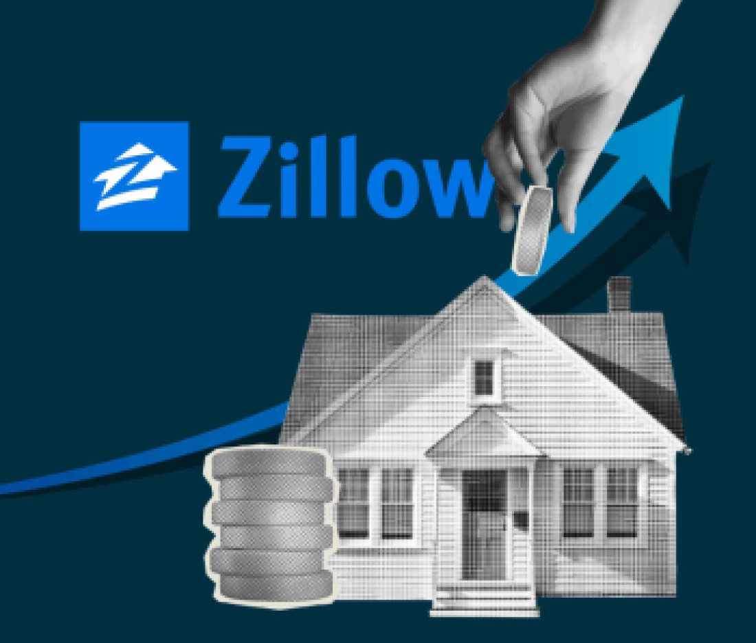Zillow up arrow