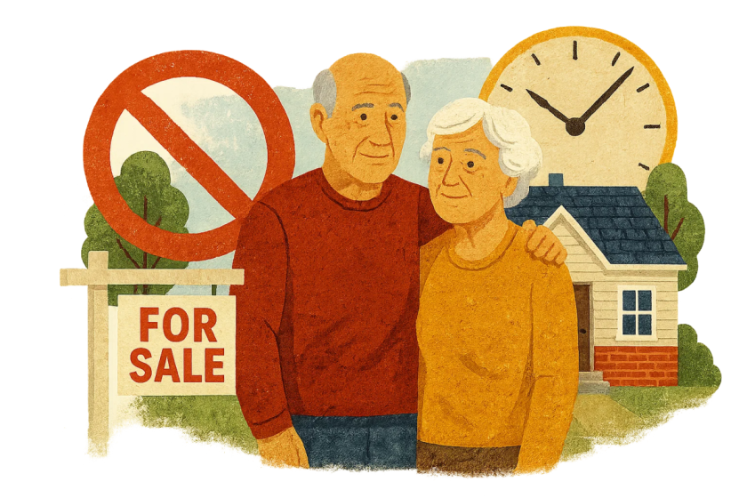 Baby boomers not selling homes