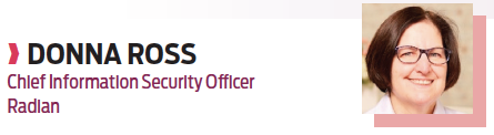 Donna Ross, chief information security officer, Radian
