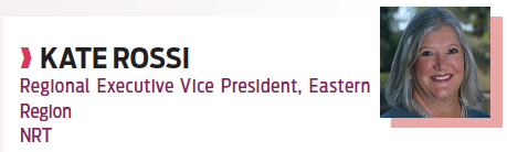 Kate Rossi, regional executive vice president, Eastern region, NRT