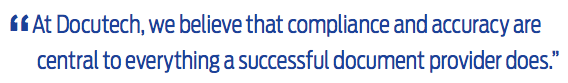 Docutech quote