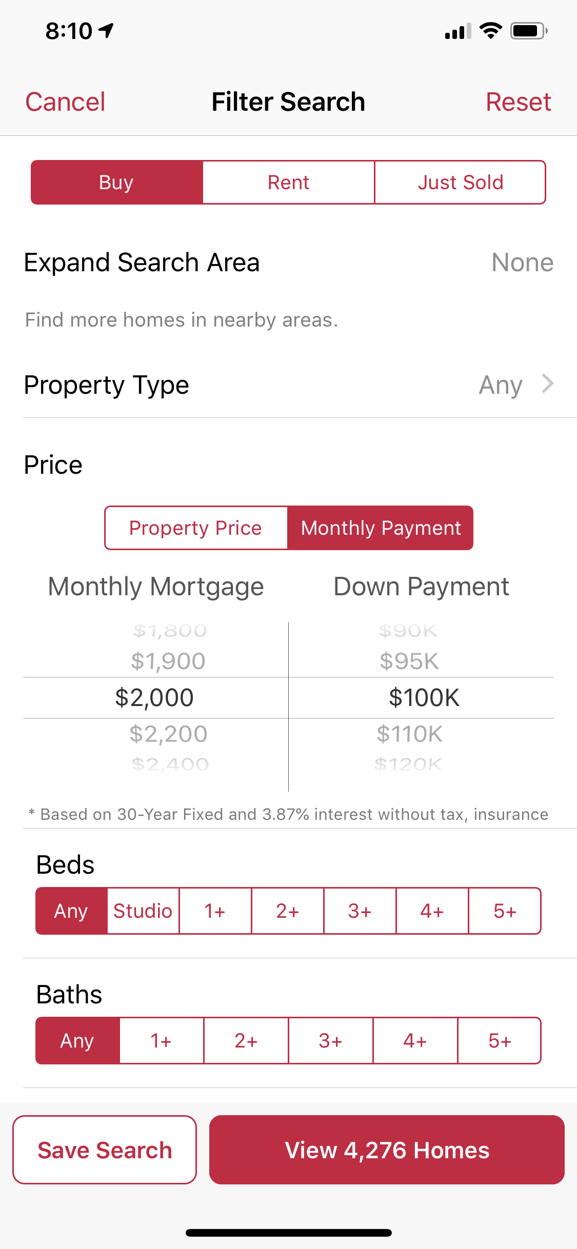 zillow offers screen shot
