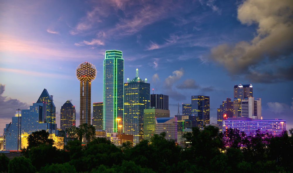 Dallas skyline