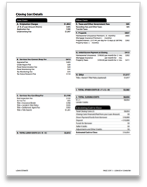 Loan Estimate page 2