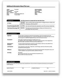 Loan Estimate page 3