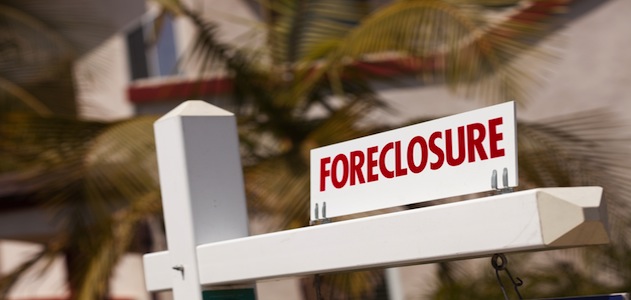 foreclosure sign