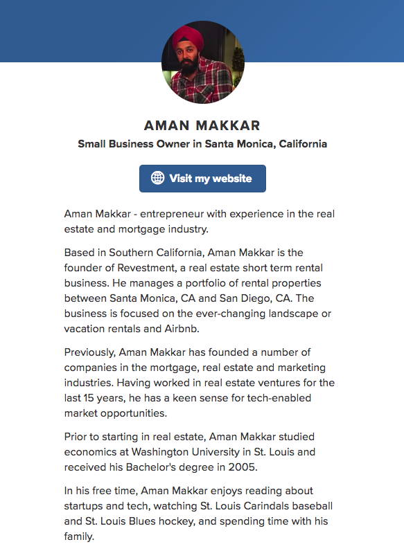 Aman Makkar bio